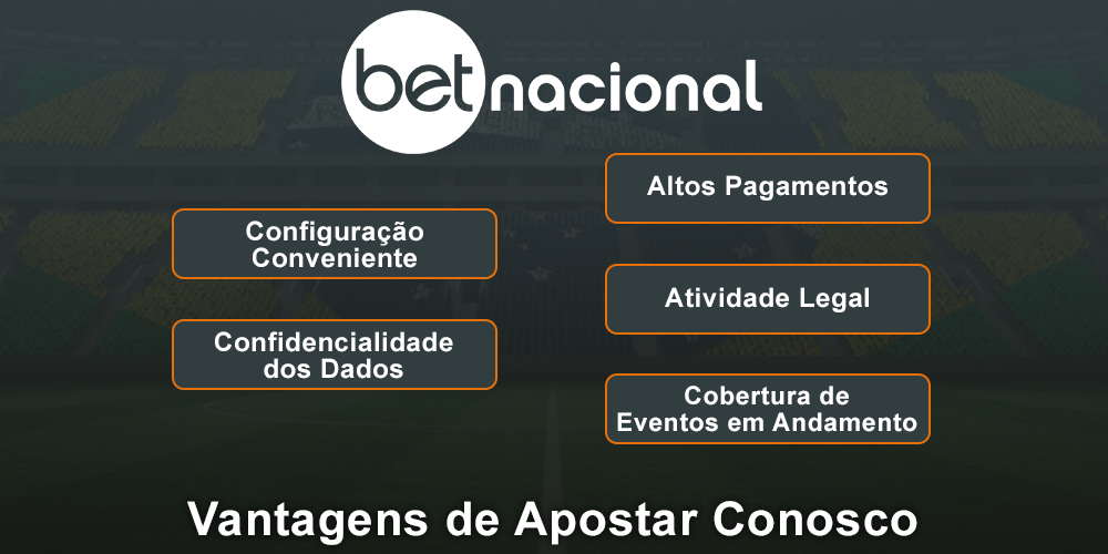 As principais vantagens da casa de apostas brasileira Betnacional